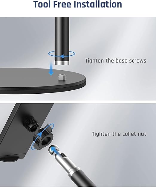 Tablet Stand Holder, Heavy Duty Adjustable Height Tablet & Phone - Image 7