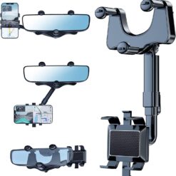360 Rotatable and Retractable Car Phone Holder Multifunctional