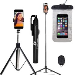 Mobile Stand Selfie Stick Phone with Tripod Holder