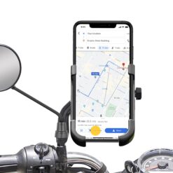 Bike Mobile Holder Stand for Phone, 360 Rotation Gadgets Accessories Access All Scooty, Bikes