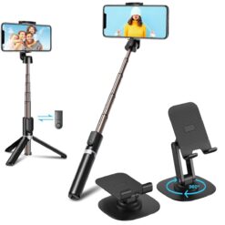 Mobile Stand Selfie Stick Phone with Tripod Holder