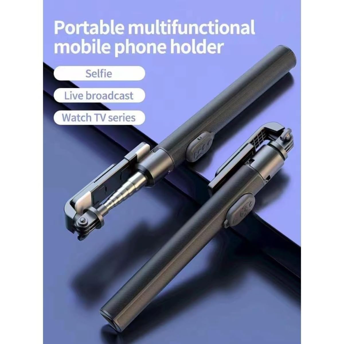 Mobile Stand Selfie Stick with Tripod Features - Image 6