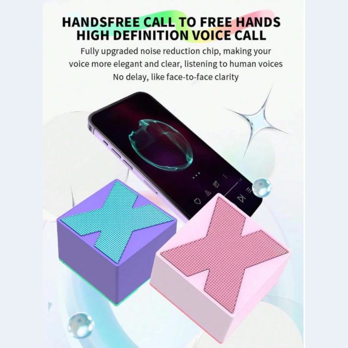 GADGETSWEAR Portable 5W Bluetooth Speaker with Clear Sound, 40mm Driver, Bluetooth V5.1, Compact Design, and Built-in MIC for Calls on Android & iOS - Image 8