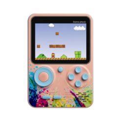 Retro Handheld Gaming Console with Vibrant Design Classic 2D Platform Game, Large Screen, Easy Controls, & Portable Entertainment for All Ages Perfect Blend of Nostalgia and Modern Style