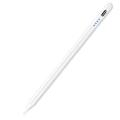Stylus Pen for Android, Tablet, Tab, Smartphone, iOS, iPhone, High Precision Digital Pencil, Touch Screen Devices, Fine Point Dics Tip, Long Battery Life, Universal Compatibility