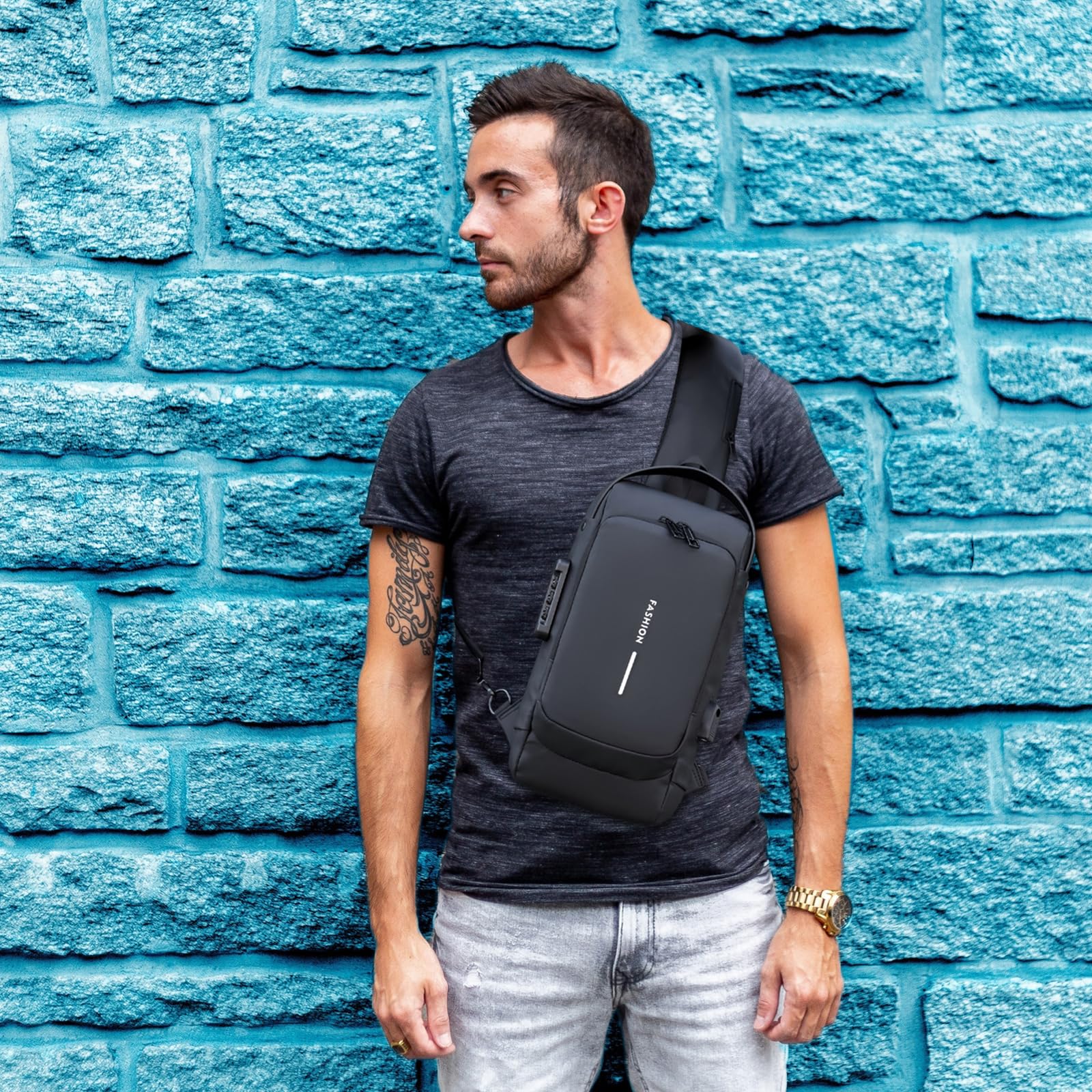 Waterproof Stylish Polyester Bag For Women, Men - Image 13