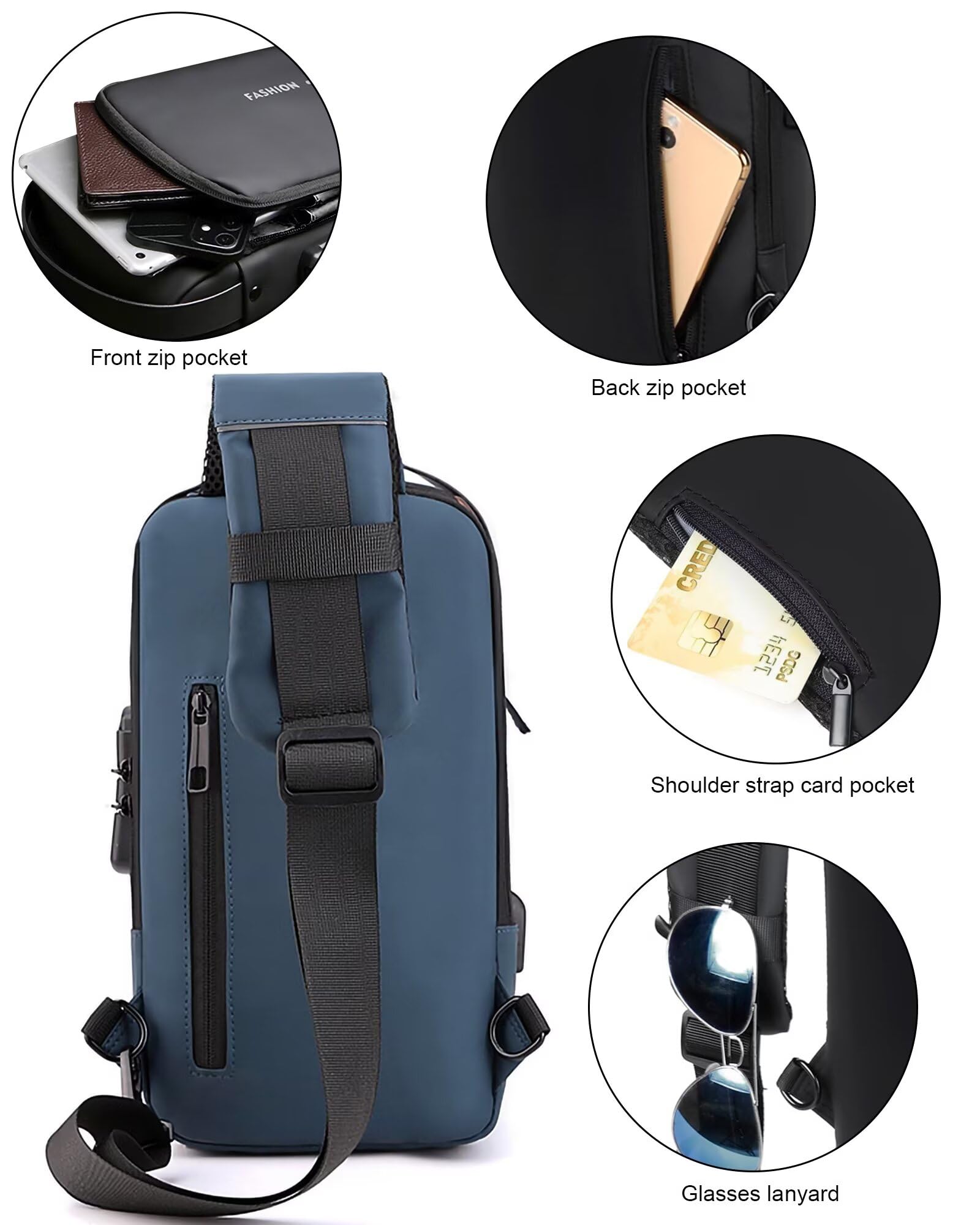 Waterproof Stylish Polyester Bag For Women, Men - Image 6