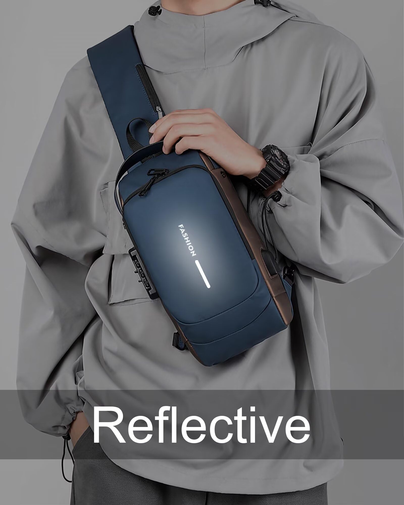 Waterproof Stylish Polyester Bag For Women, Men - Image 5