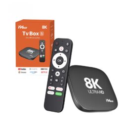4K Smart Display TV Box with Voice Remote